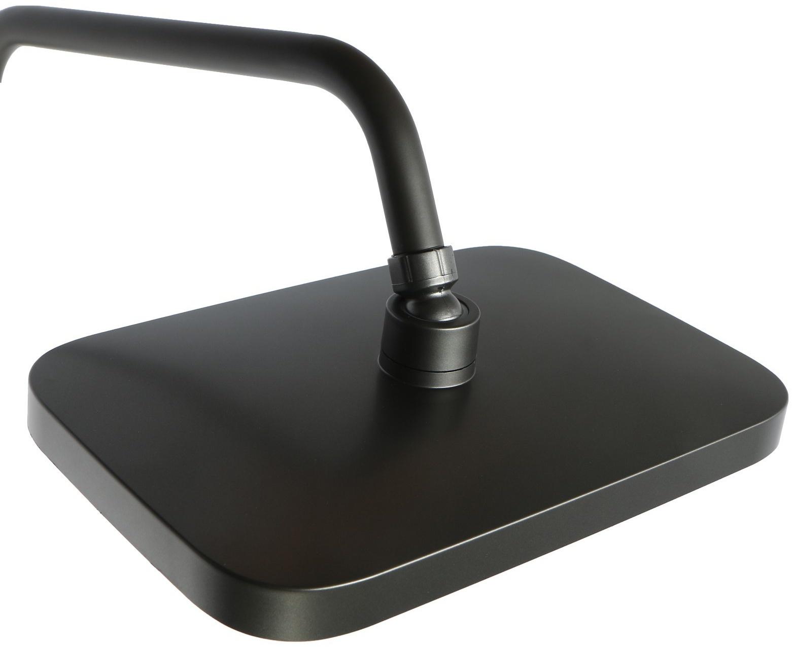 Душевая система ZEIN Z3683, верхняя и ручная лейка, ПВХ шланг, гигиенический набор, графит