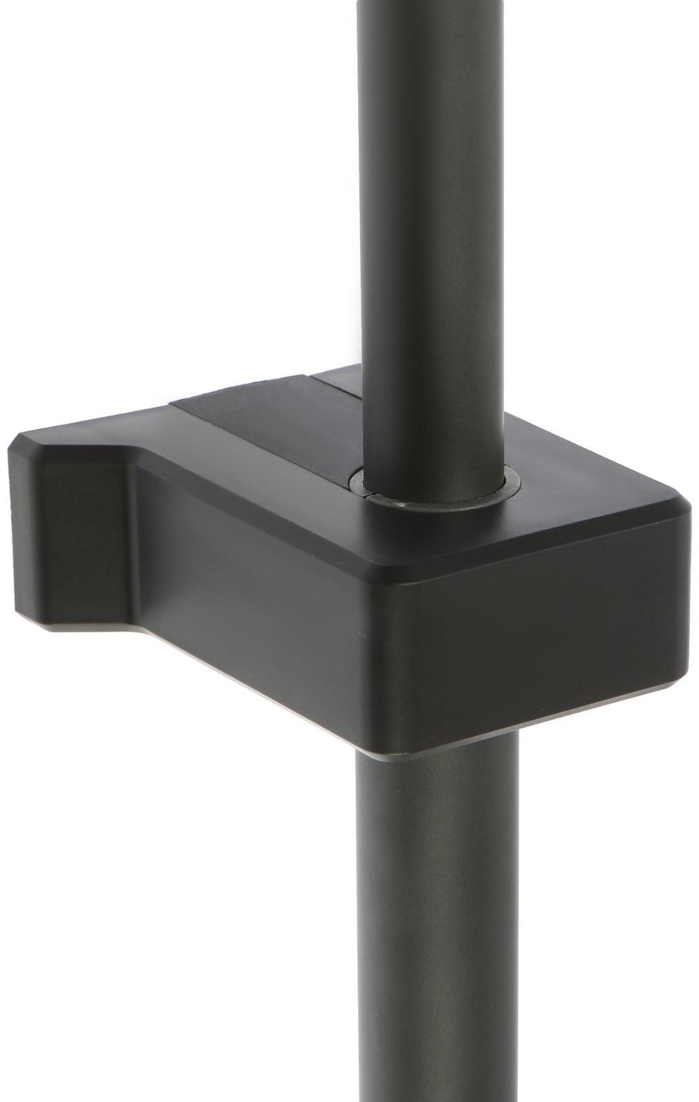 Душевая система ZEIN Z3684, верхняя и ручная лейка, ПВХ шланг, гигиенический набор, черная