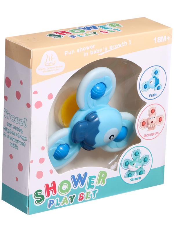 Спиннер для ванной «Рыбка», на присоске