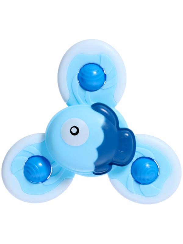 Спиннер для ванной «Рыбка», на присоске