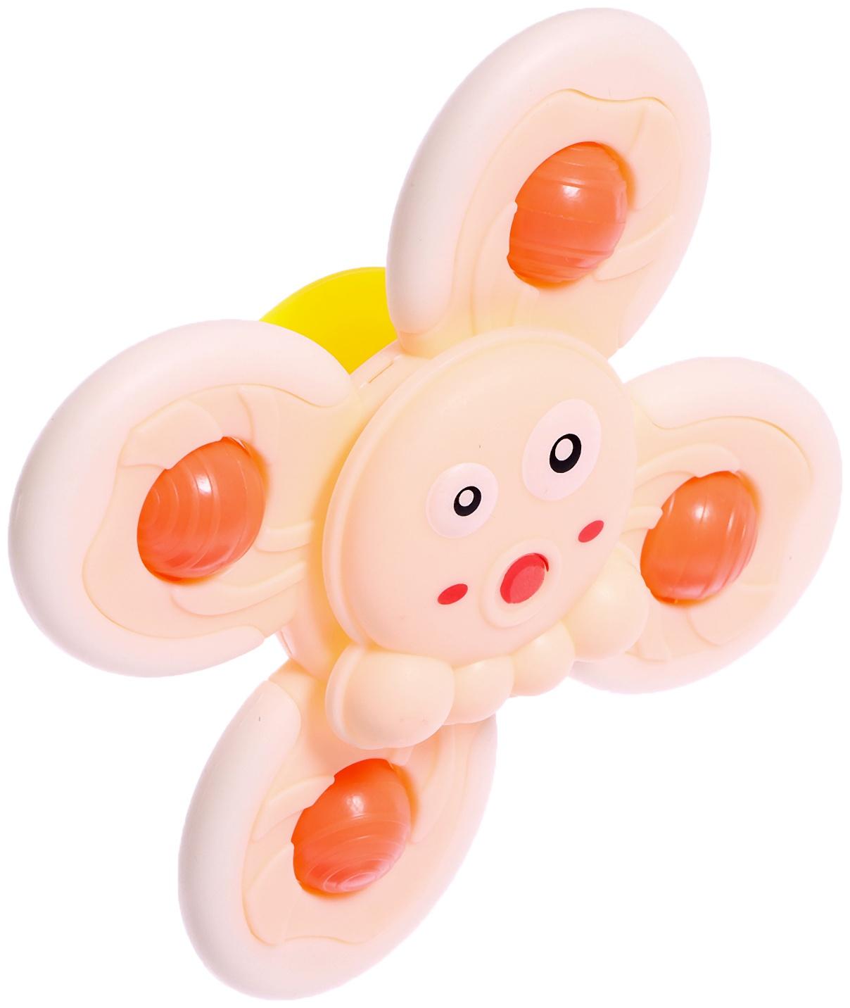 Спиннер для ванной «Осьминожка», на присоске