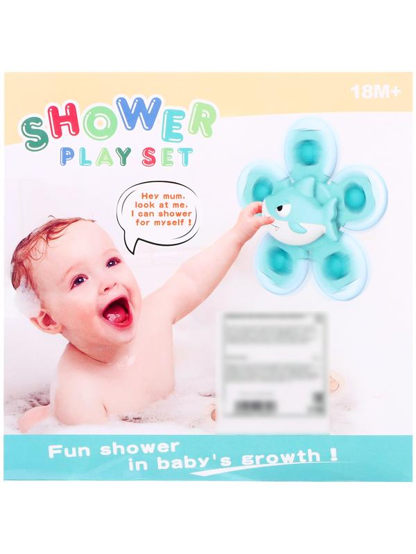 Спиннер для ванной «Осьминожка», на присоске