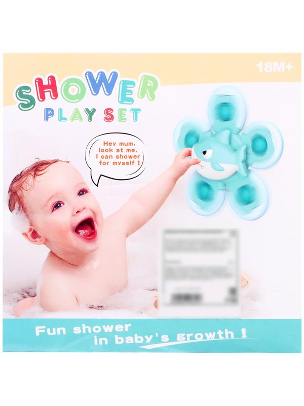 Спиннер для ванной «Крабик», на присоске