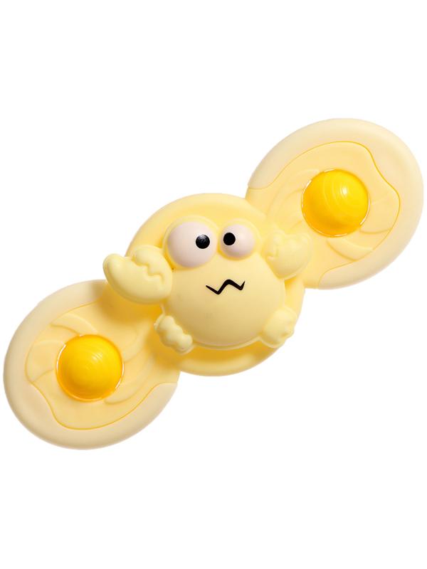 Спиннер для ванной «Крабик», на присоске