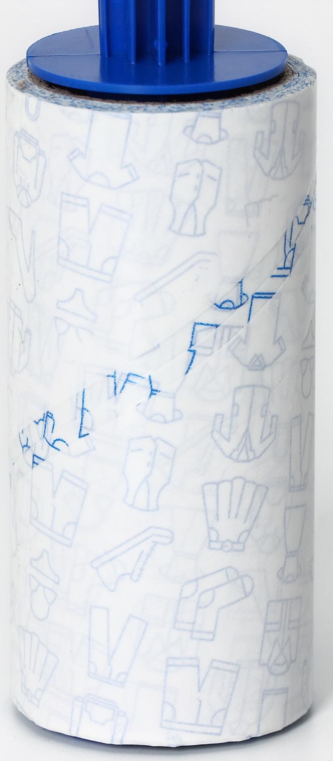 Ролик для чистки одежды Доляна «Гардероб», 60 листов с рисунком