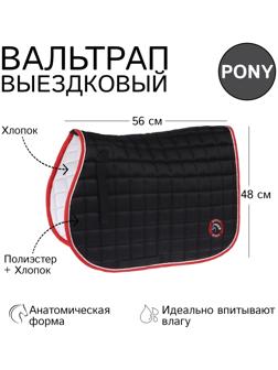 Вальтрап пони, черный