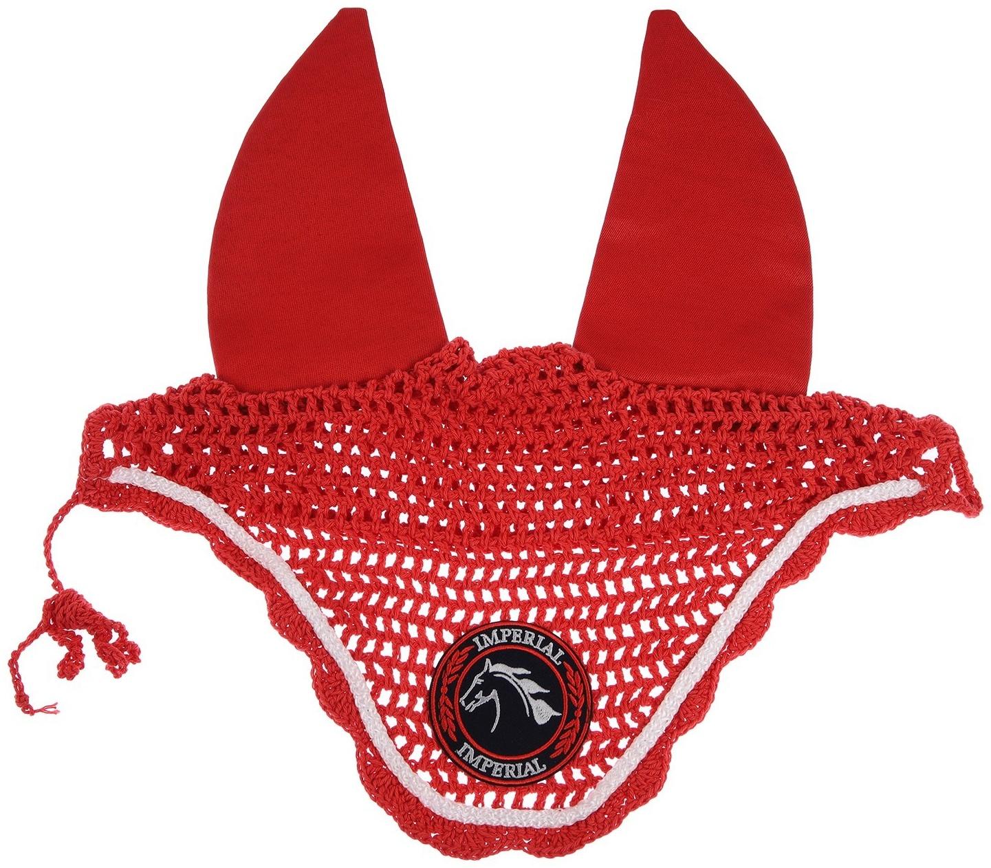 Ушки для лошади, красный