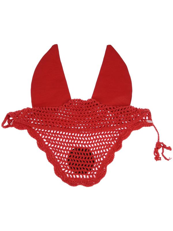 Ушки для лошади, красный