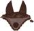 Ушки для лошади, коричневый