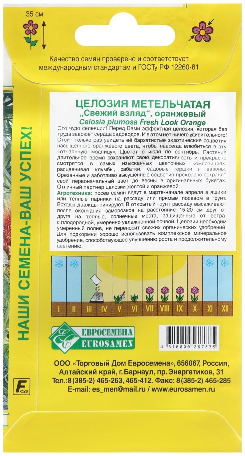 Семена Целозия метельчатая 