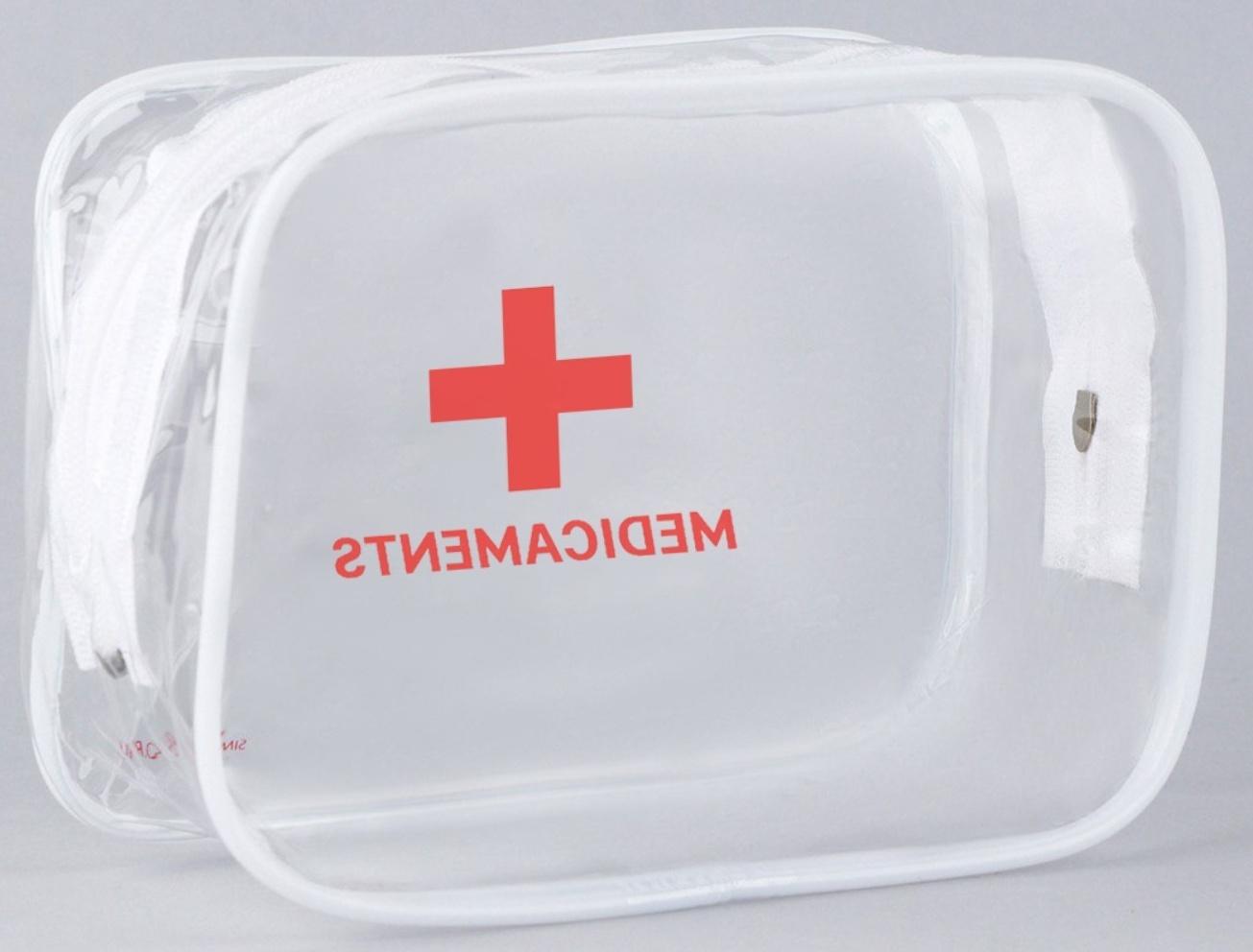 Аптечка дорожная прозрачная 