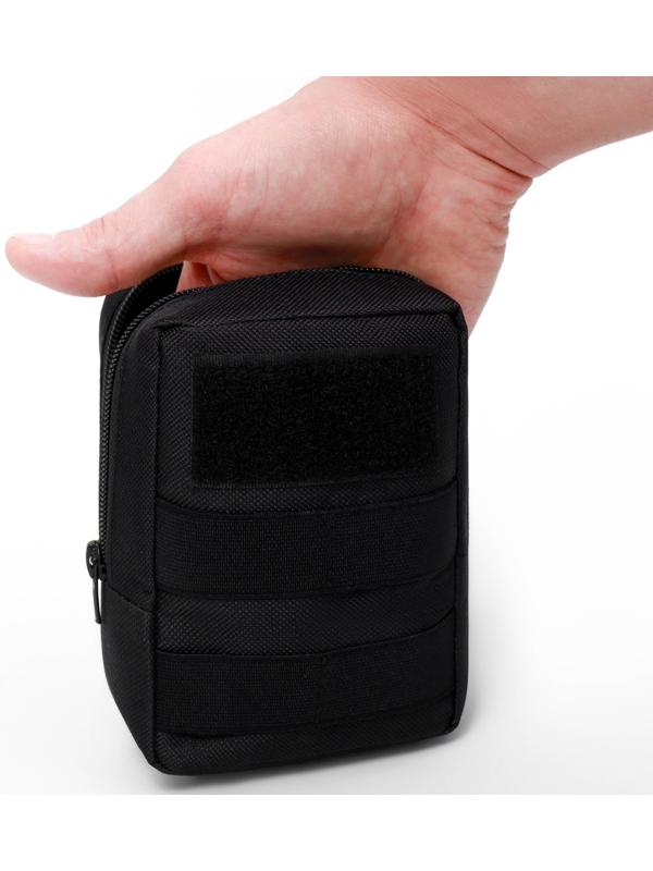 Подсумок для тактического жилета, размер 15 х 10 х 5 см, чёрный