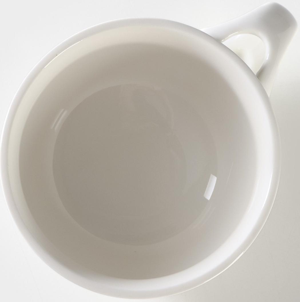 Супница фарфоровая с ложкой на бамбуковой подставке BellaTenero, 450 мл, 15×11,5×7,5 см, цвет белый