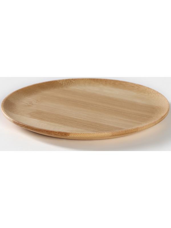 Супница фарфоровая с ручкой на бамбуковой подставке BellaTenero, 400 мл, 20,5×11,5×6,5 см, цвет белый