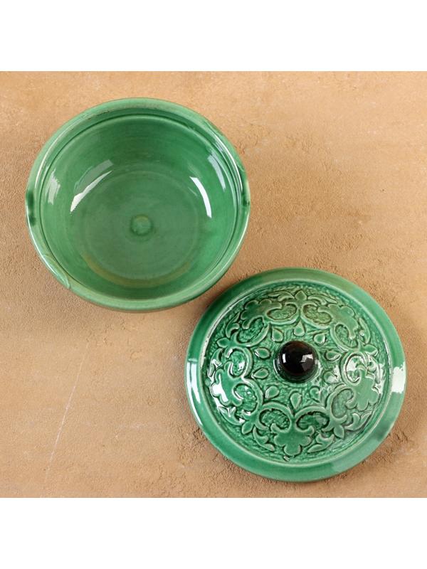 Сахарница керамическая Риштанская керамика 500мл