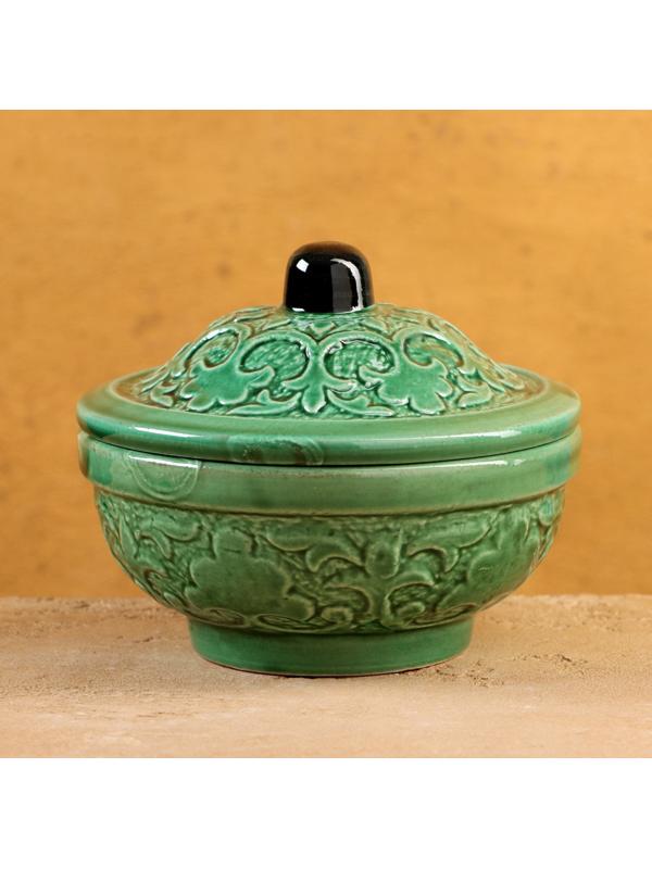 Сахарница керамическая Риштанская керамика 500мл