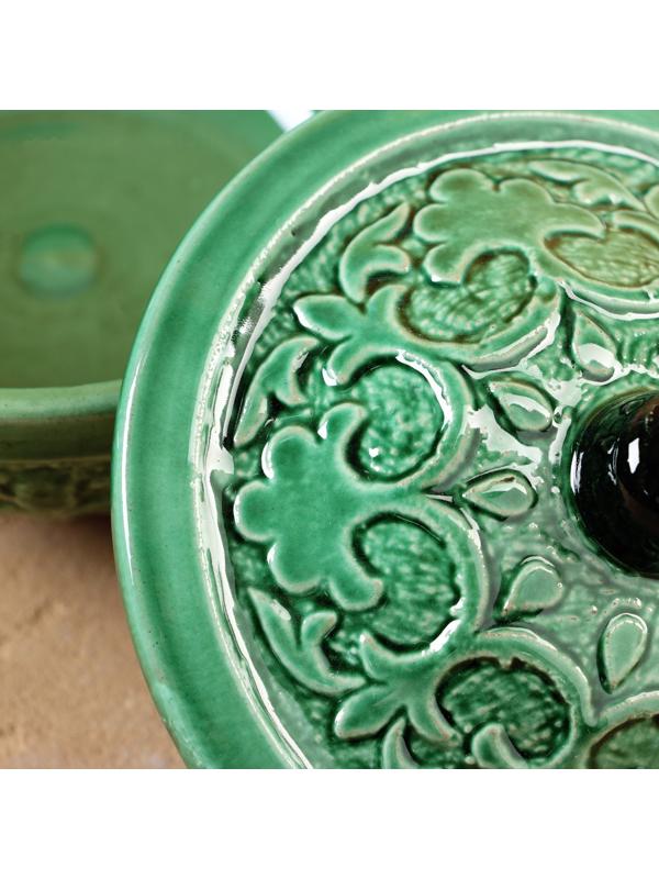 Сахарница керамическая Риштанская керамика 500мл