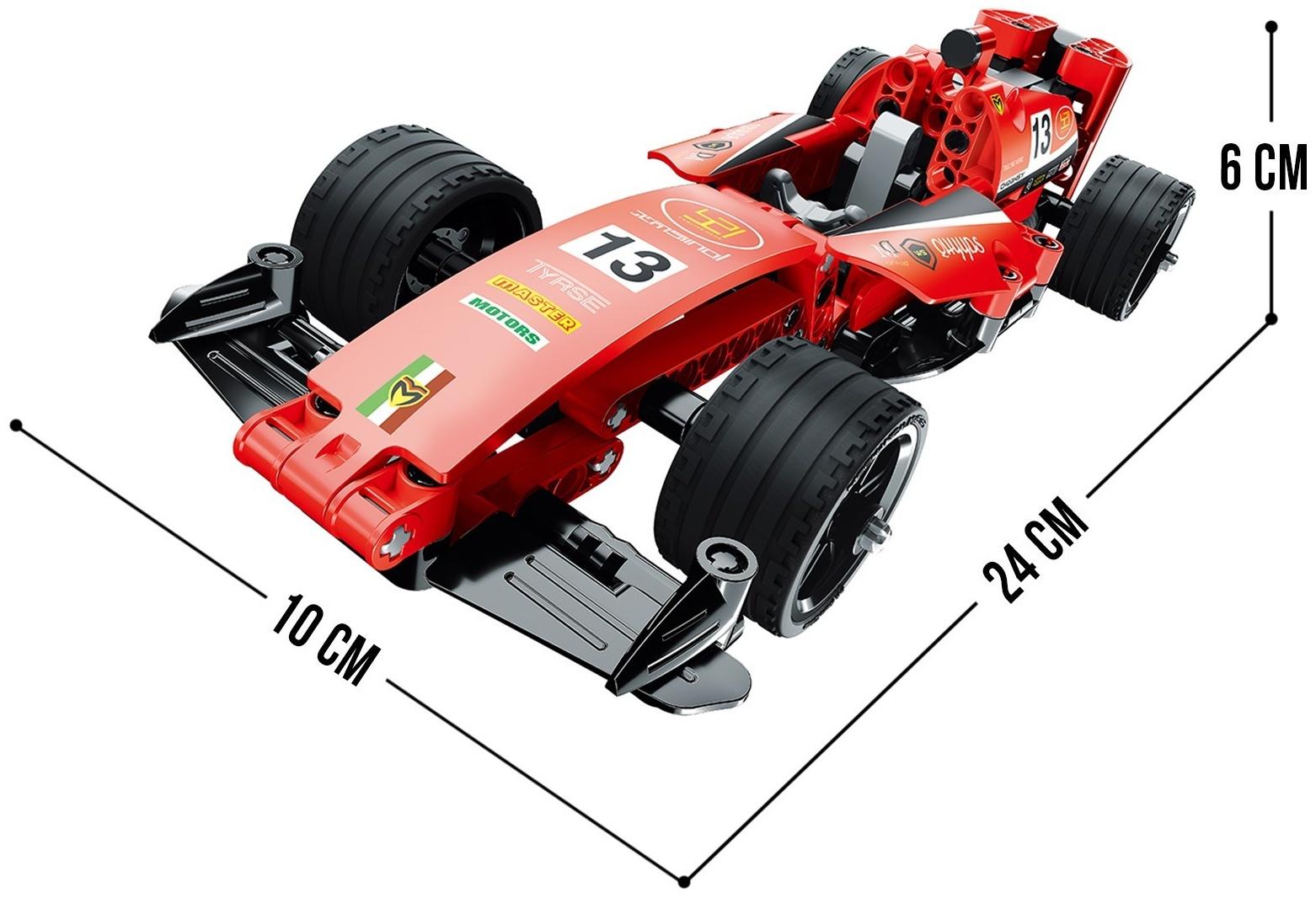 Конструктор «Гоночный болид», инерция, 150 деталей