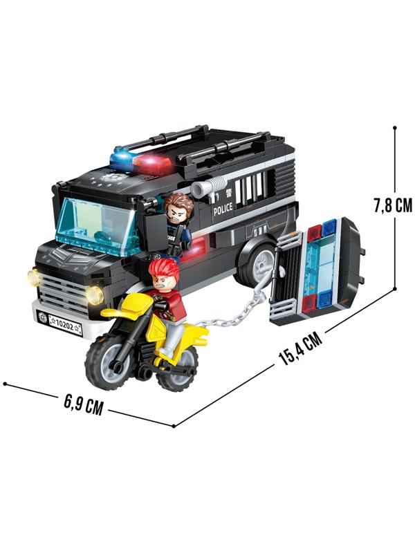 Конструктор GUDI «Спецназ. Броневик S.W.A.T.» 10202, 263 детали