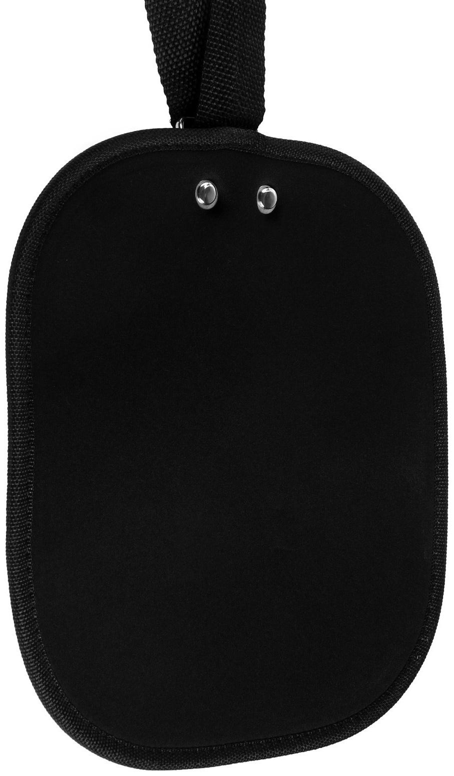 Ремень для триммера ТУНДРА, с защитой бедра, универсальный, быстросъемный карабин