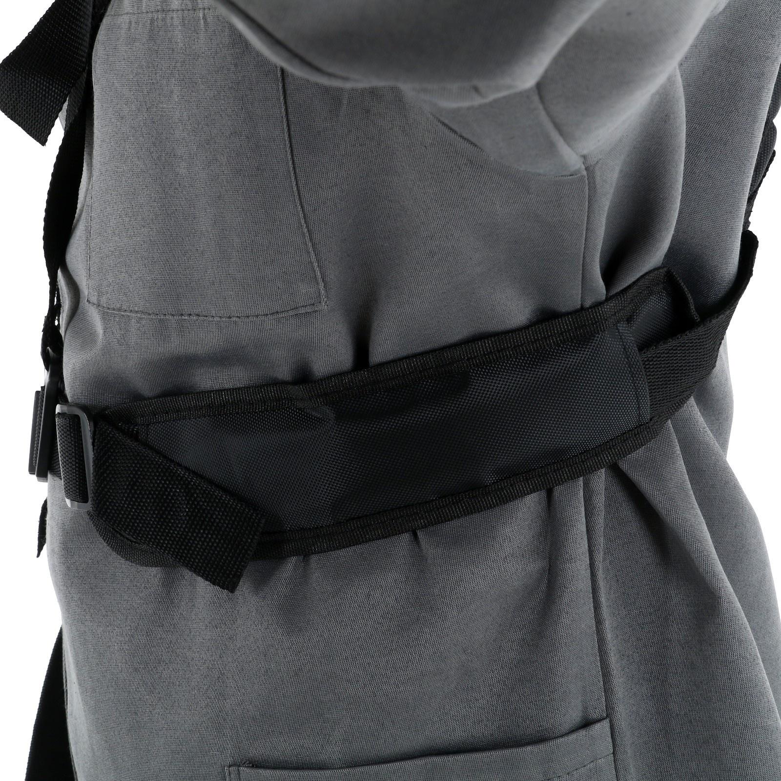 Ремень для триммера ТУНДРА, ранцевый, с защитой бедра, боковая поддержка