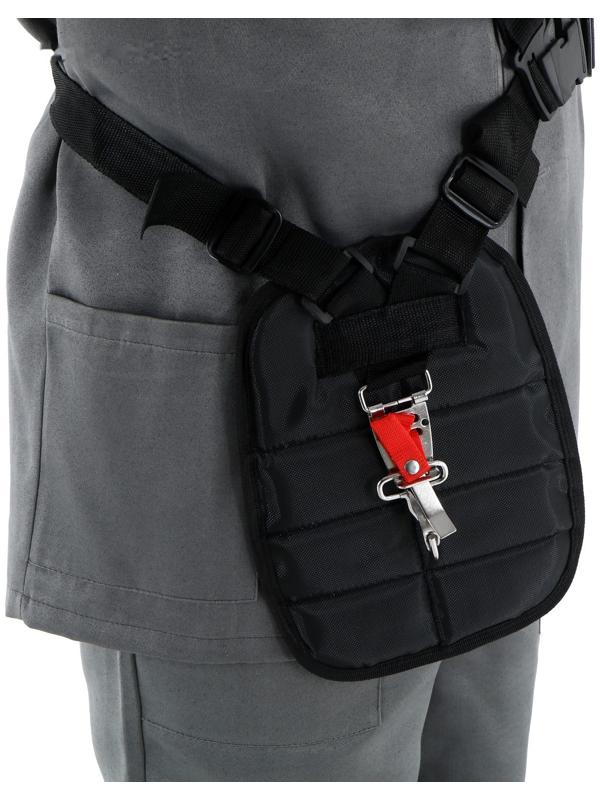 Ремень для триммера ТУНДРА, ранцевый, с защитой бедра, боковая поддержка