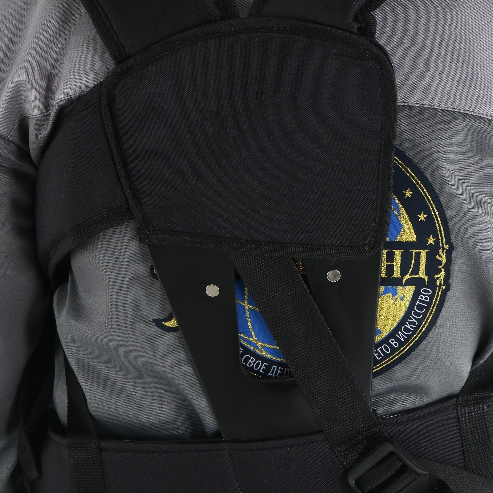 Ремень для триммера ТУНДРА, ранцевый, с защитой бедра, увеличенные мягкие накладки