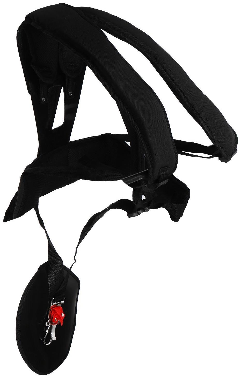 Ремень для триммера ТУНДРА, ранцевый, с защитой бедра, увеличенные мягкие накладки