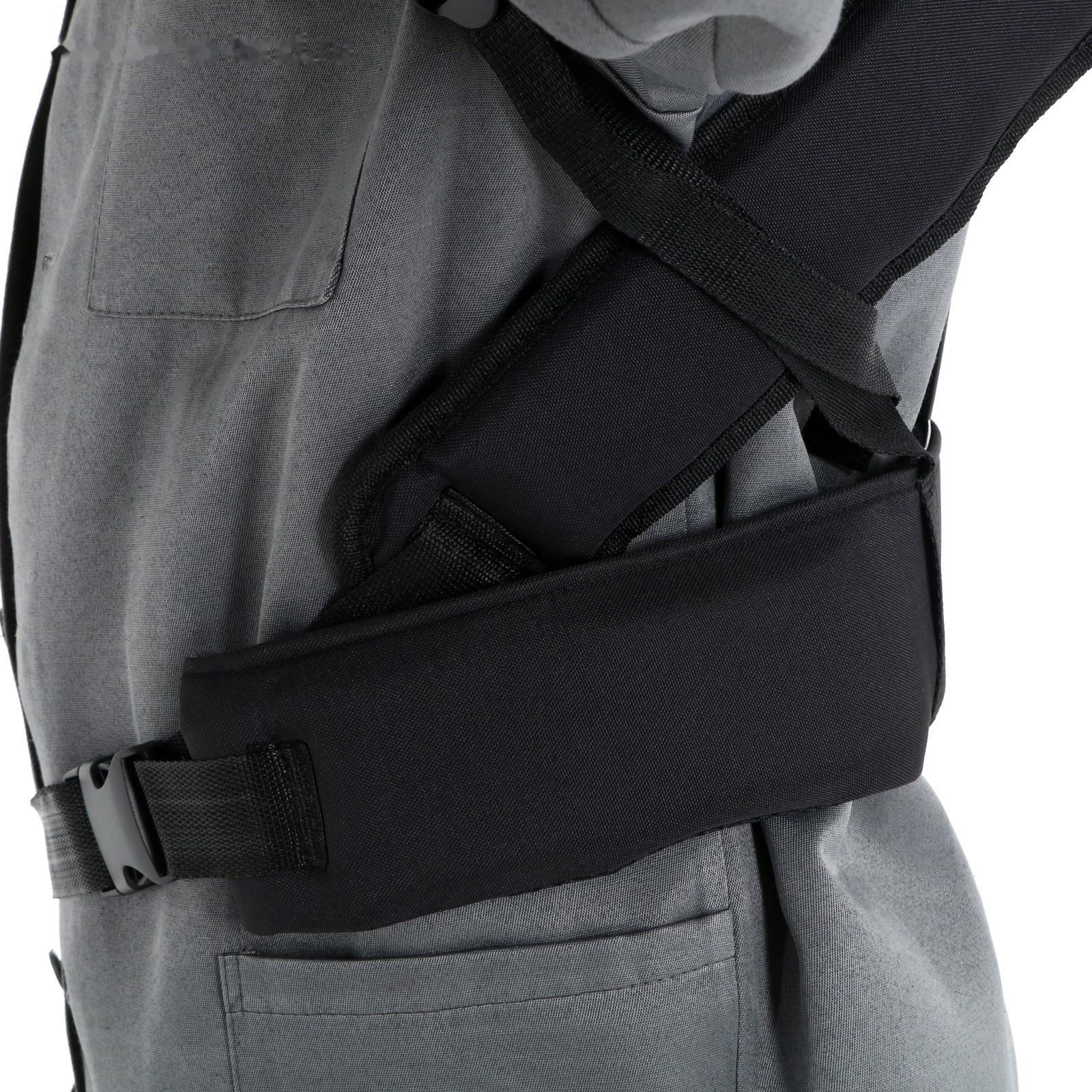 Ремень для триммера ТУНДРА, ранцевый, с защитой бедра, увеличенные мягкие накладки