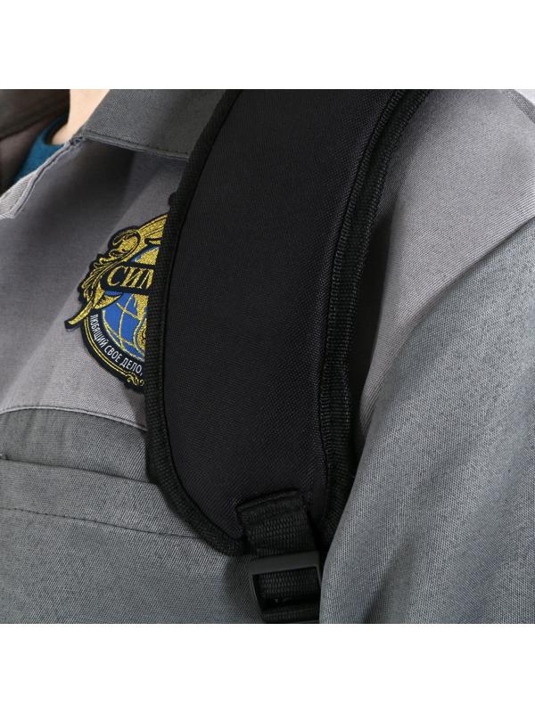 Ремень для триммера ТУНДРА, ранцевый, с защитой бедра, увеличенные мягкие накладки