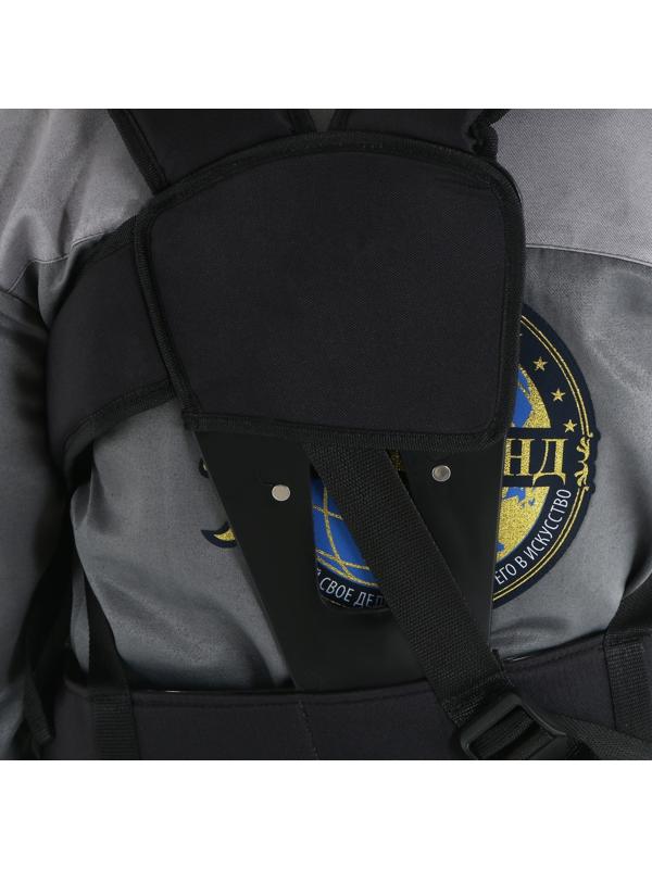 Ремень для триммера ТУНДРА, ранцевый, с защитой бедра, увеличенные мягкие накладки