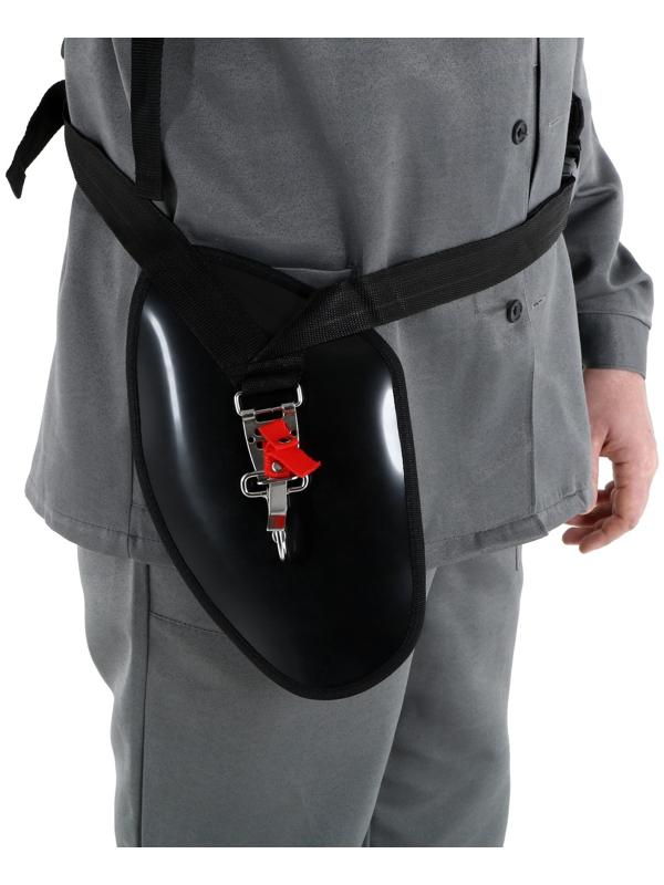 Ремень для триммера ТУНДРА, ранцевый, с защитой бедра, увеличенные мягкие накладки