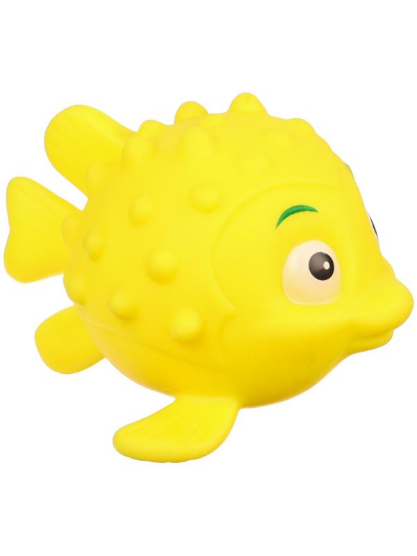 Набор игрушек для ванны «Морские рыбки №2», с пищалкой, 4 шт, Крошка Я