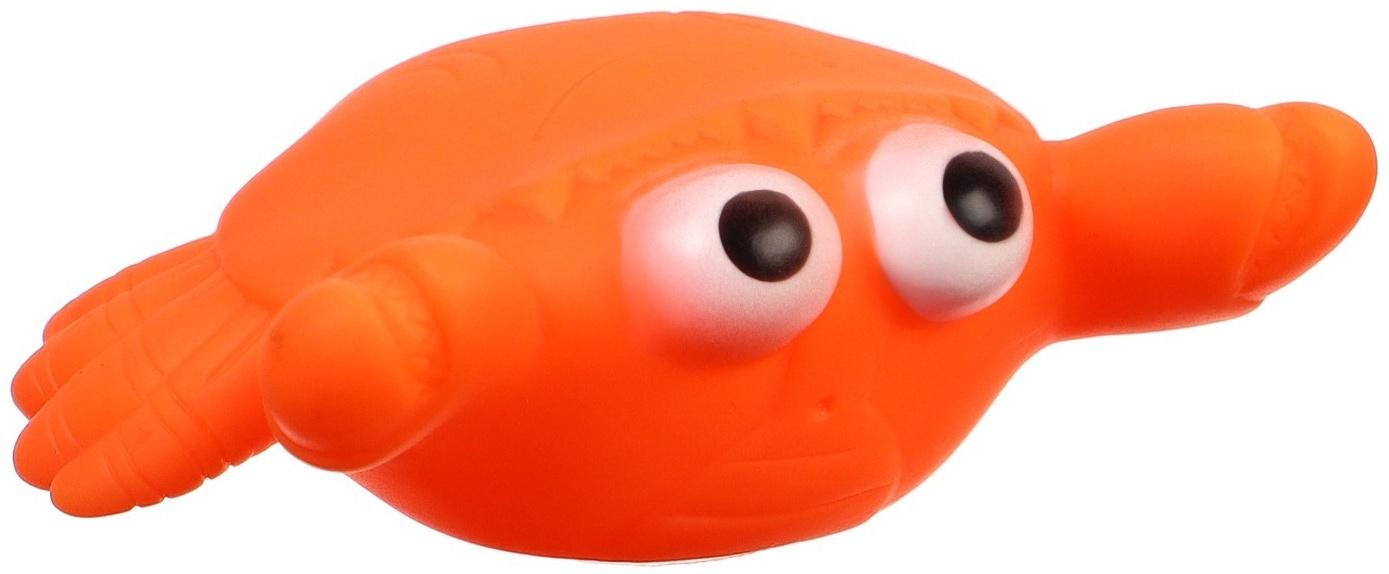 Набор игрушек для ванны «Океан», 6 шт, с пищалкой, Крошка Я