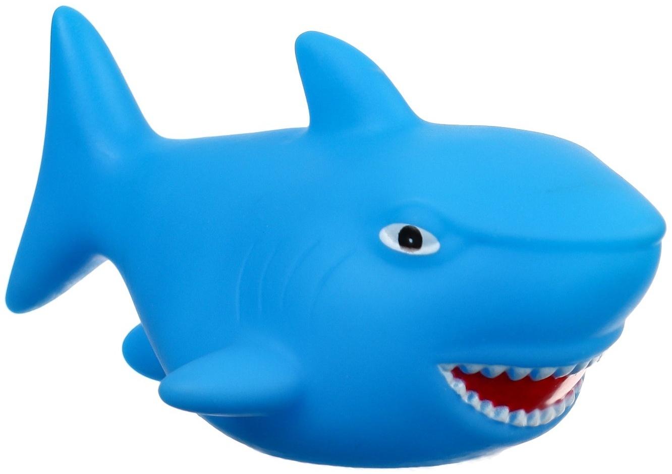 Набор игрушек для ванны «Океан», 6 шт, с пищалкой, Крошка Я