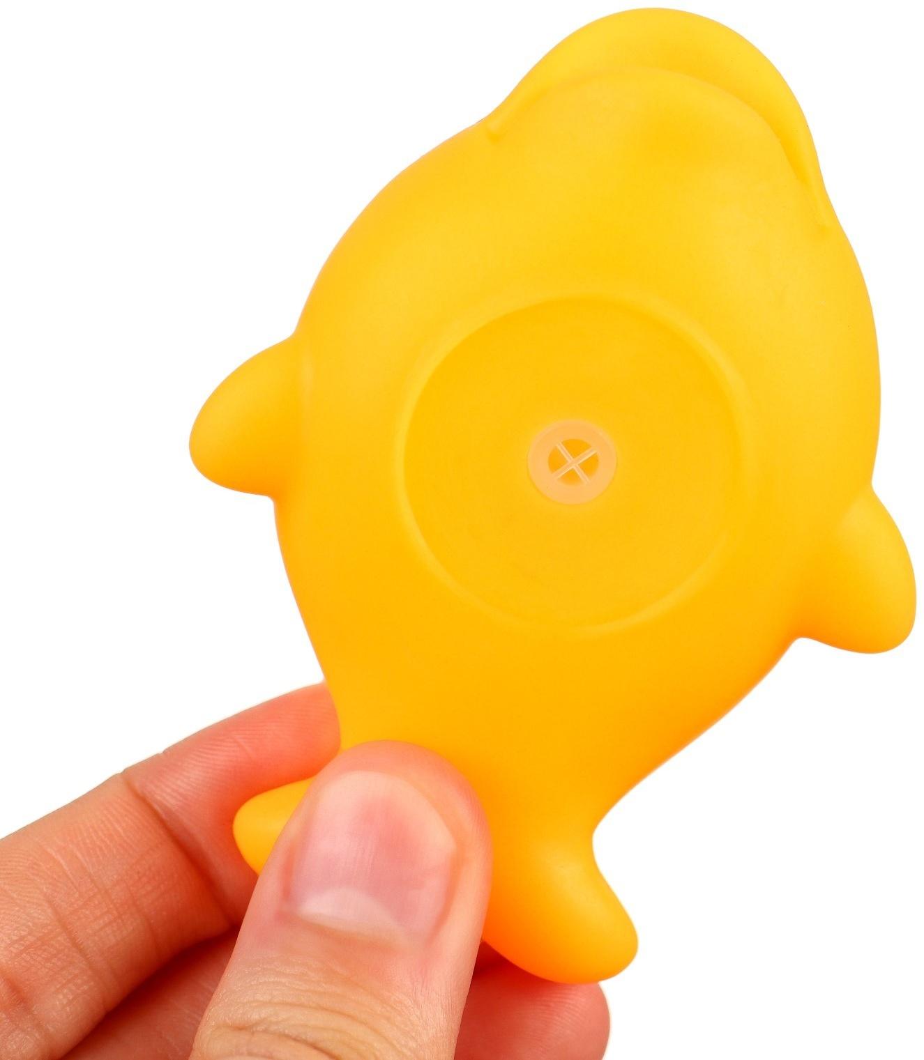 Набор игрушек для ванны «Поймай дельфина», 8 см, с пищалкой, 6 шт, Крошка Я