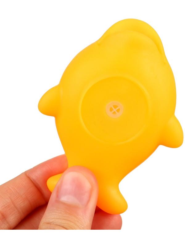 Набор игрушек для ванны «Поймай дельфина», 8 см, с пищалкой, 6 шт, Крошка Я