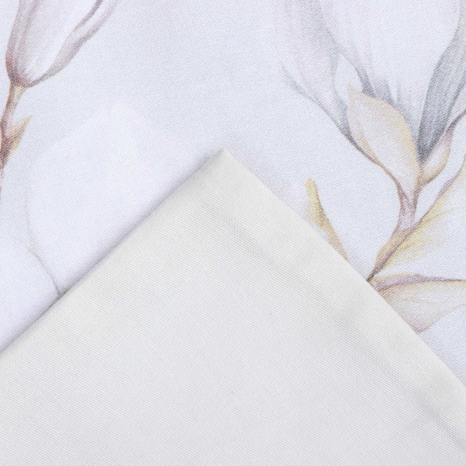 Постельное бельё Этель дуэт Beige flowers, 143х215 см-2шт, 214х240 см, 50х70см-2шт, мако-сатин 114г/м2