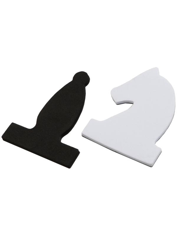 Набор магнитных фигур для демонстрационных шахмат, фигура 8 х 8 см