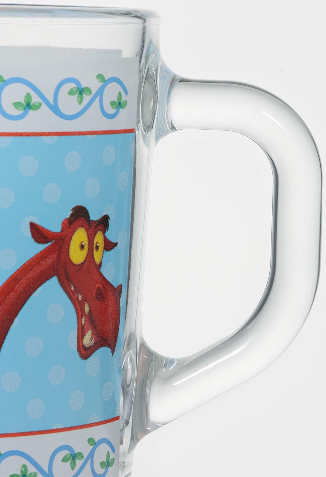 Кружка детская стеклянная «Три Богатыря», 230 мл