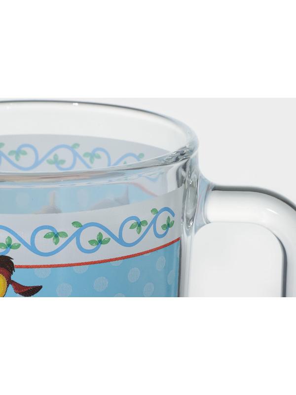 Кружка детская стеклянная «Три Богатыря», 230 мл