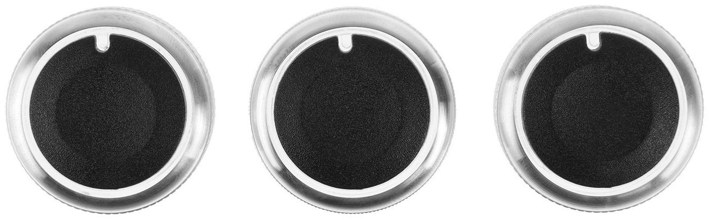 Ручка переключения климата Ford, хром, набор 3 шт