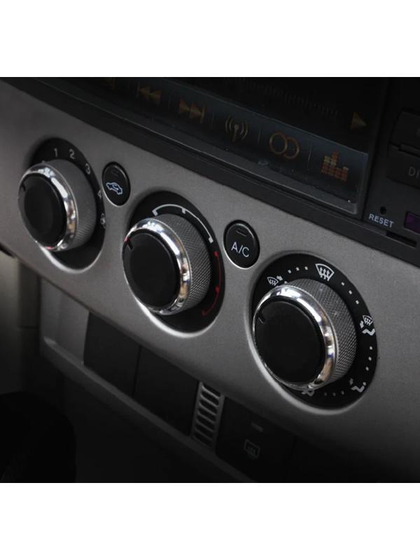 Ручка переключения климата Ford, хром, набор 3 шт