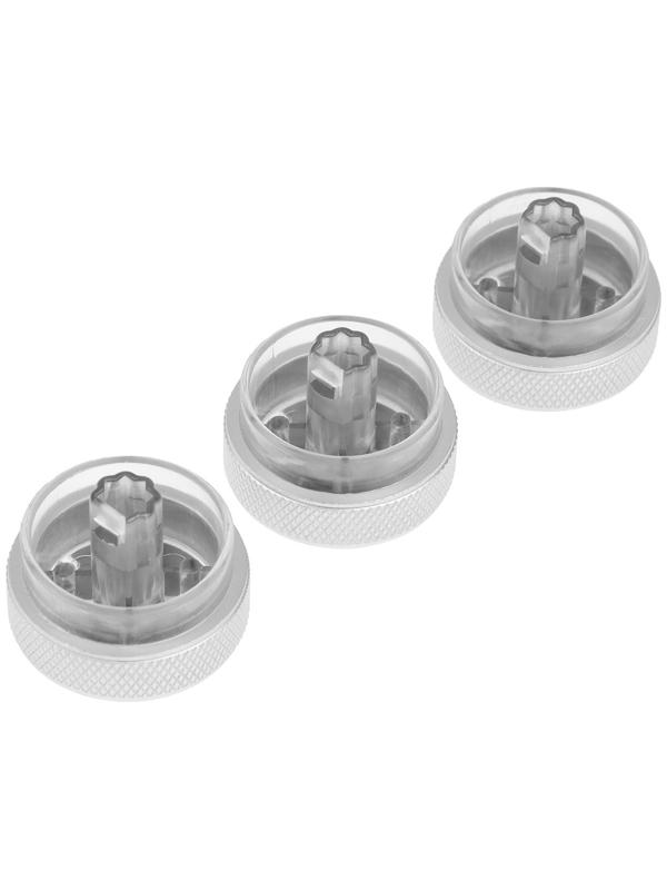 Ручка переключения климата Ford, хром, набор 3 шт