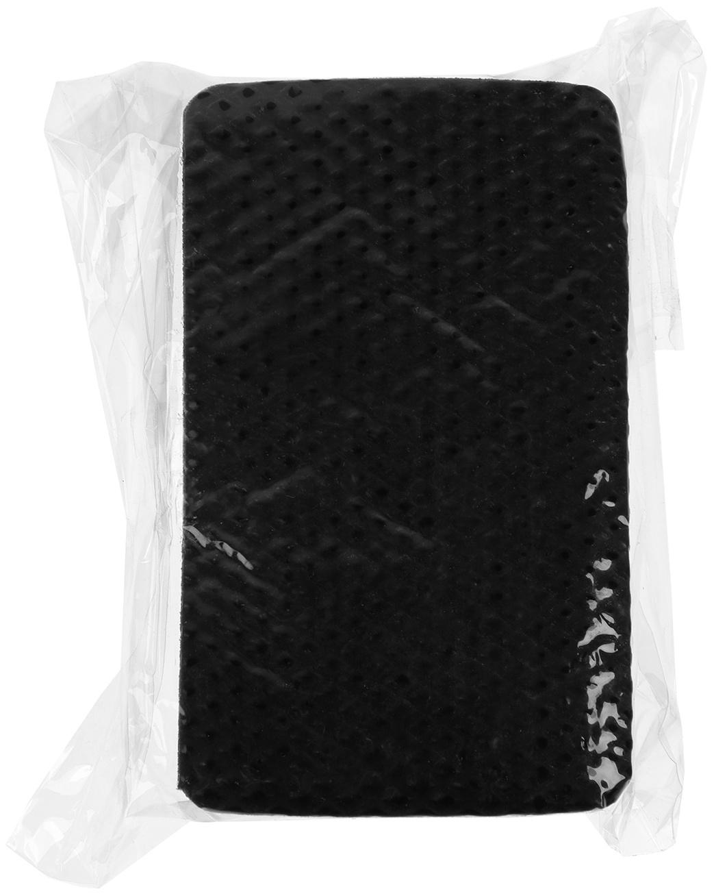 Губка автоскраб с абразивным слоем для детейлинга авто 9×5×2 см.