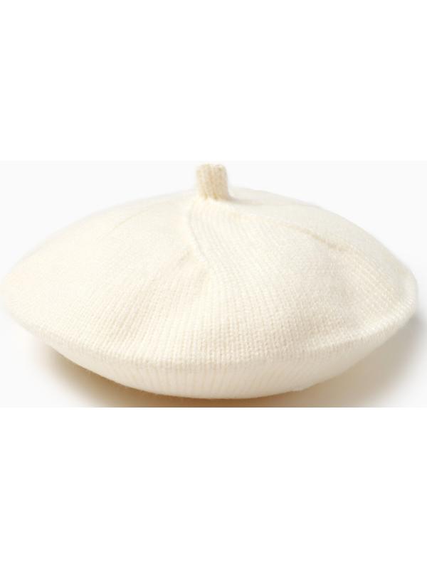 Берет детский MINAKU, цвет молочный, р-р 50
