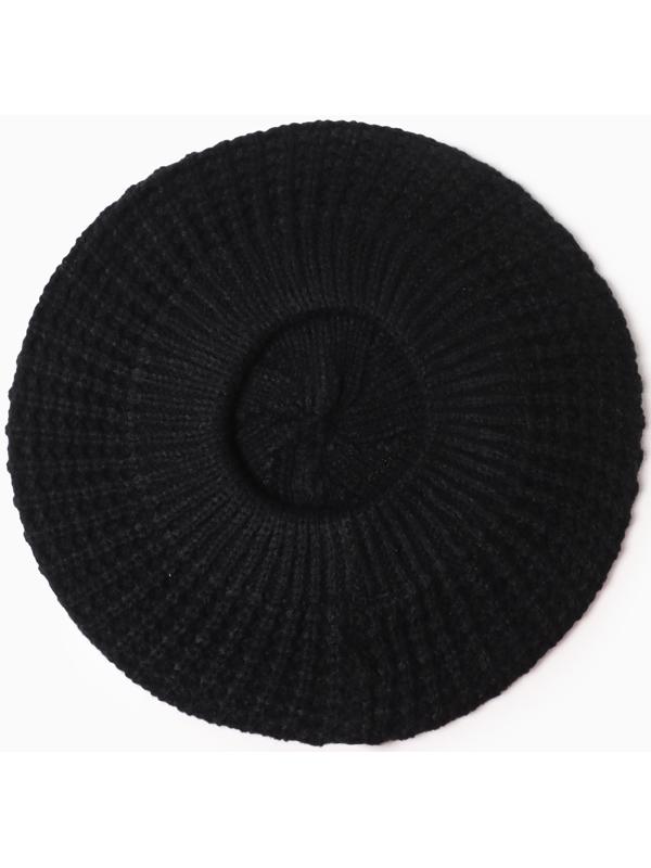 Берет детский MINAKU, цвет черный, р-р 50