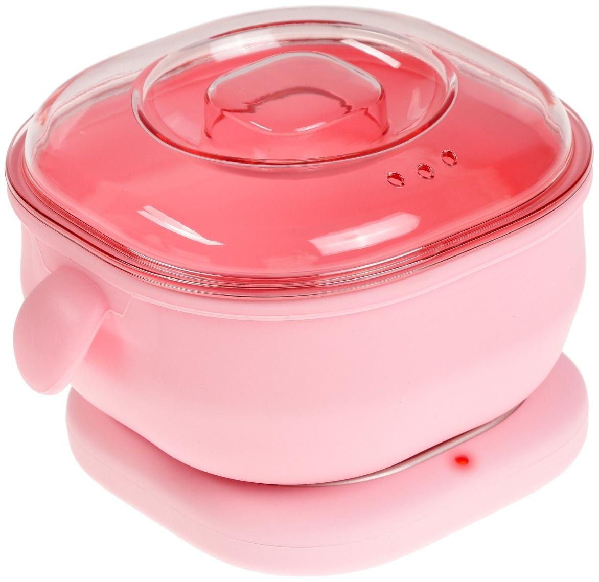 Воскоплав Luazon LVPL-06, баночный, 100 Вт, 400 г, розовый