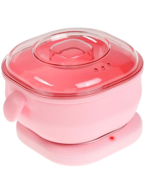 Воскоплав Luazon LVPL-06, баночный, 100 Вт, 400 г, розовый