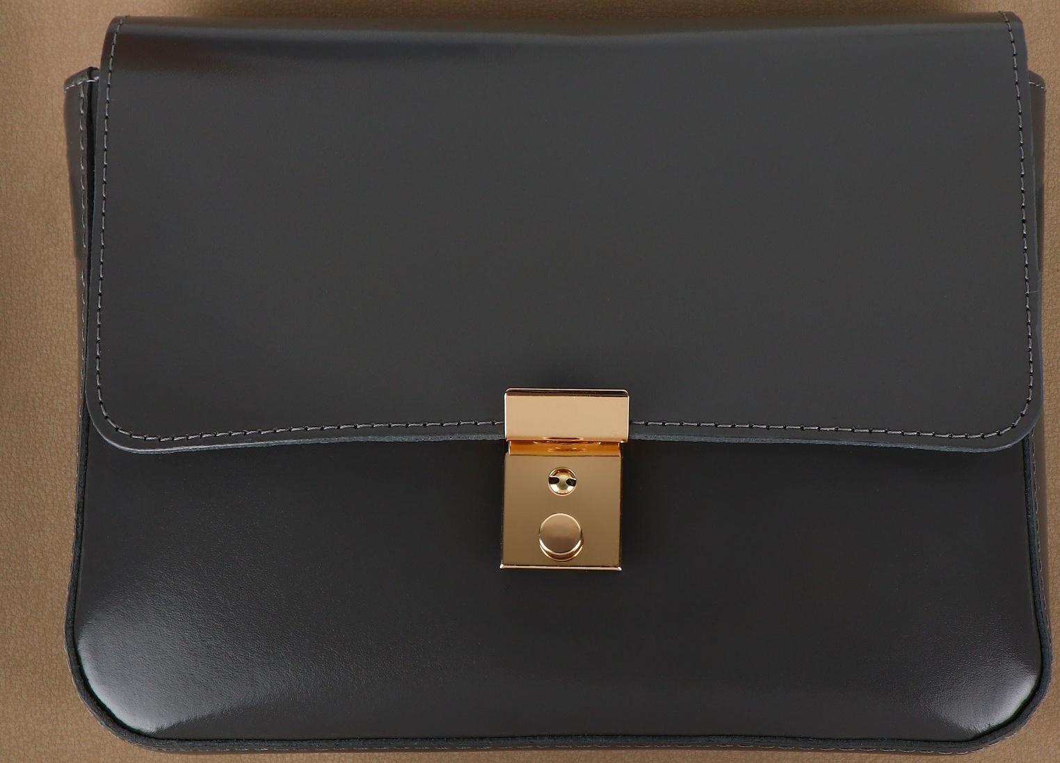 Застёжка для сумки, 3,5 × 2,6 см, цвет золотой